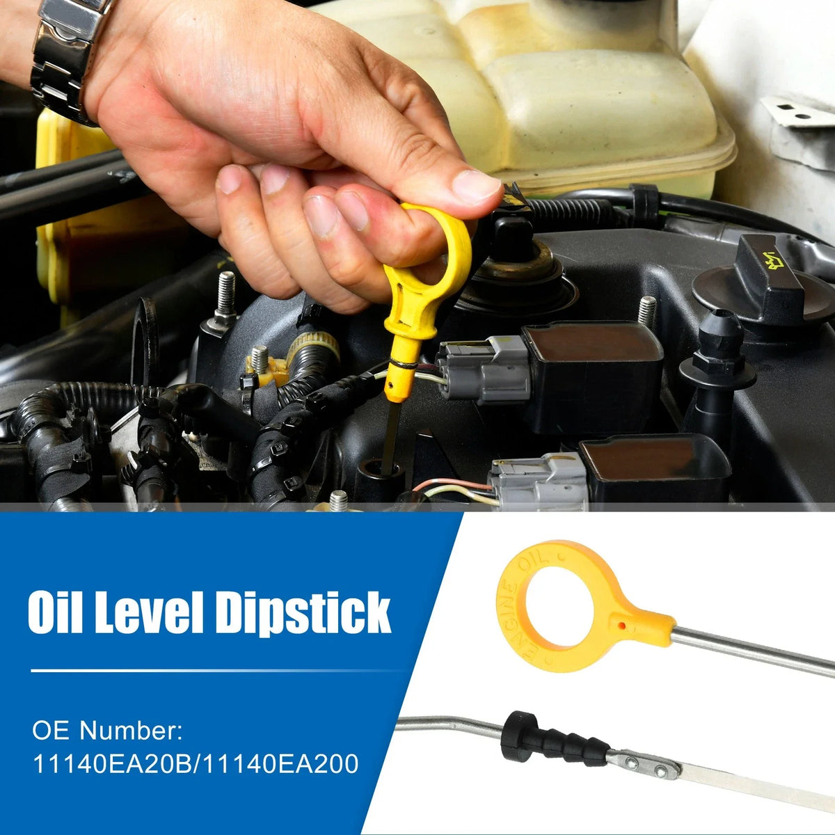 Engine Oil Fluid Level Dipstick for Nissan Sentra (No. 11140EA20B/11140EA200)