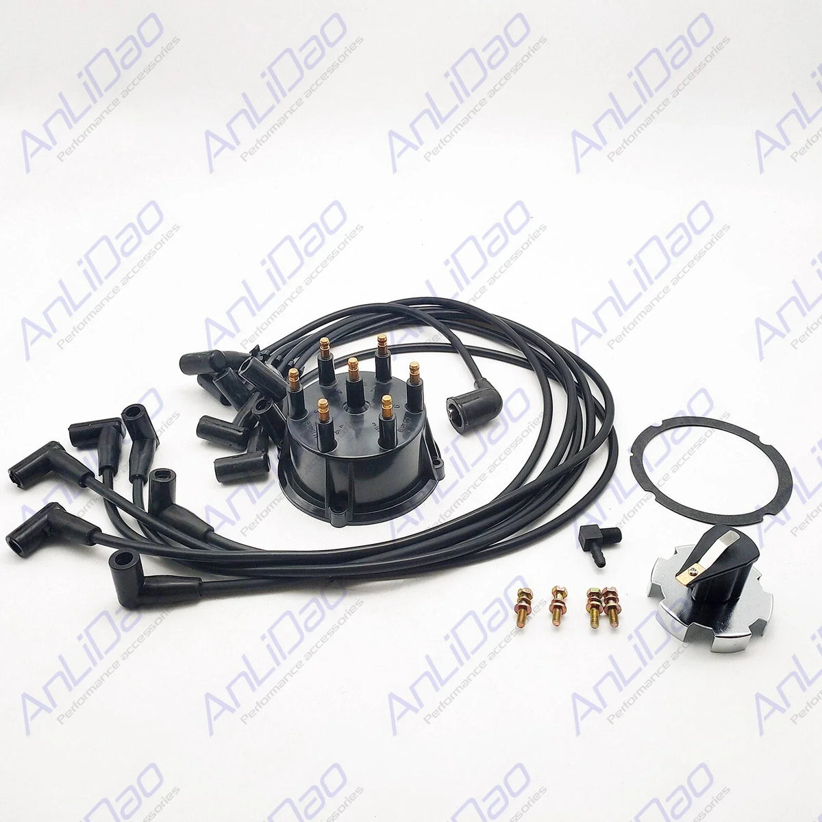 Tune Up Kit with Wires for Mercruiser Thunderbolt V6 (1984–1996) 815407Q5 84-816761Q16