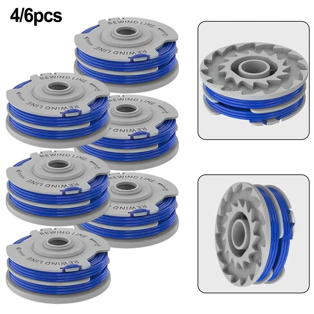 Trimmer Spool Line 1.65mm for Flymo Power Trim 500 (4PCS or 6PCS)