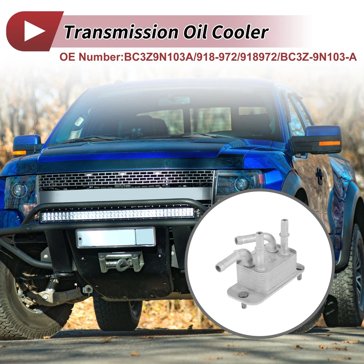 Engine Oil Cooler for Ford F-250 Super Duty (2011–2016) No.BC3Z9N103A