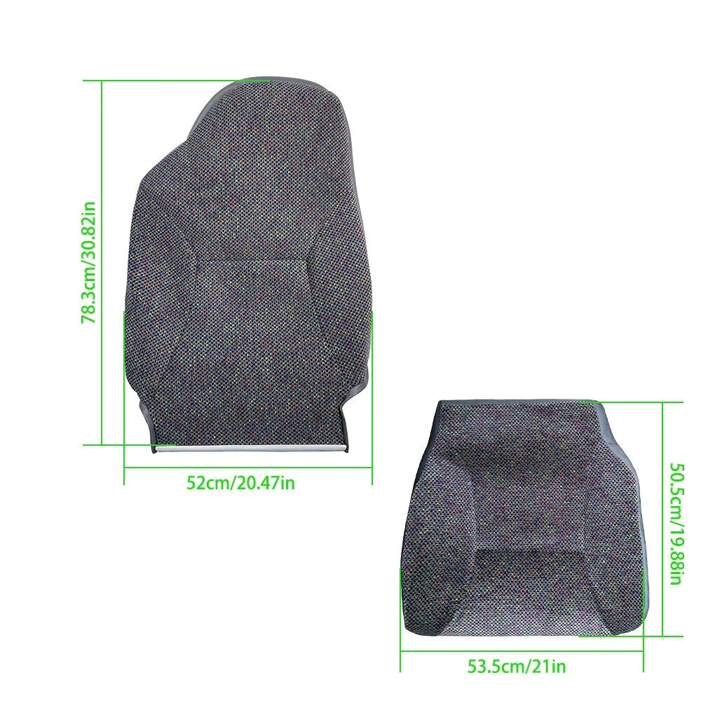 Set of 4 Seat Covers for Dodge Ram 1500 2500 3500 (1998–2002)