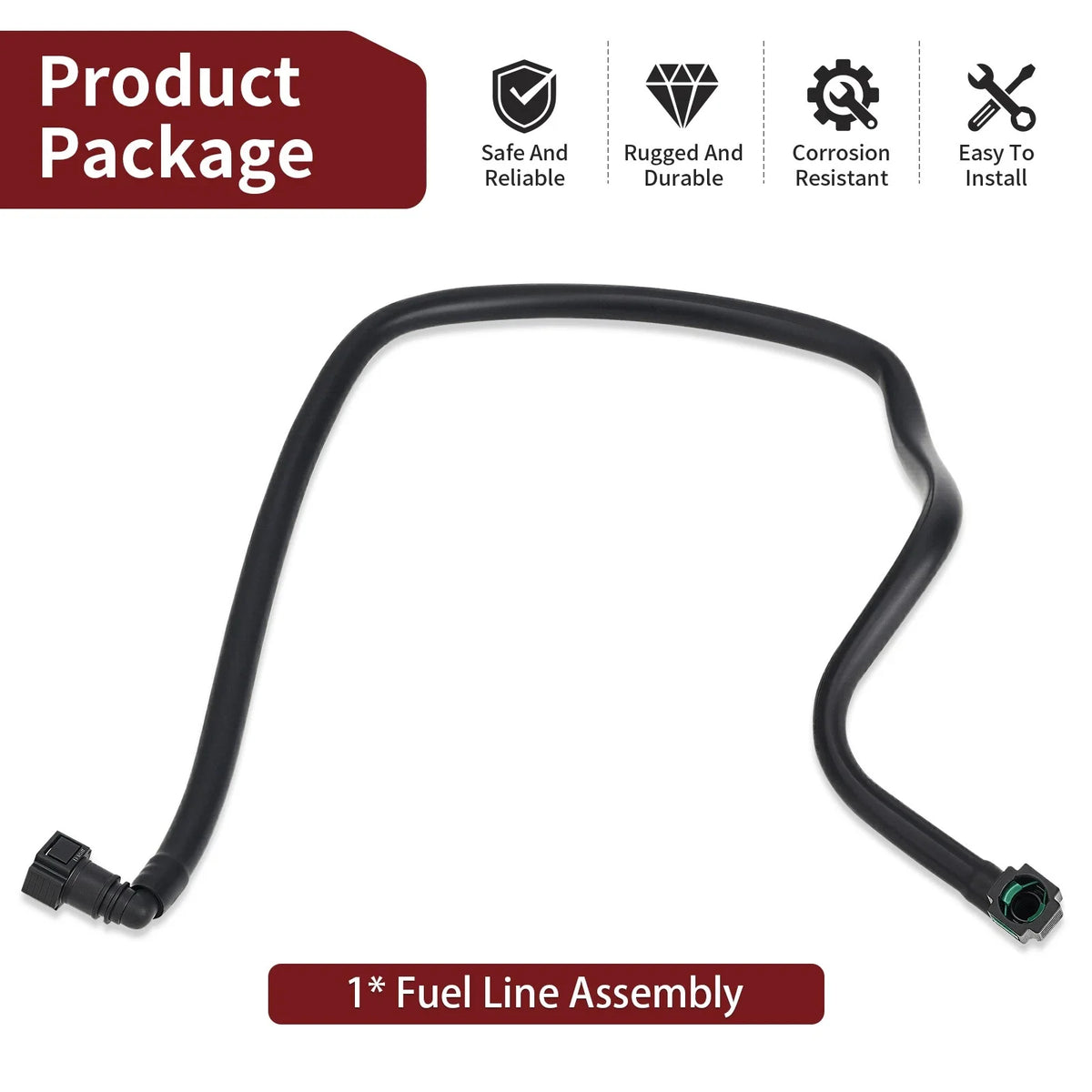 Fuel Line Assembly for Polaris Ranger 1000, 900, Crew XP (2015–2023)