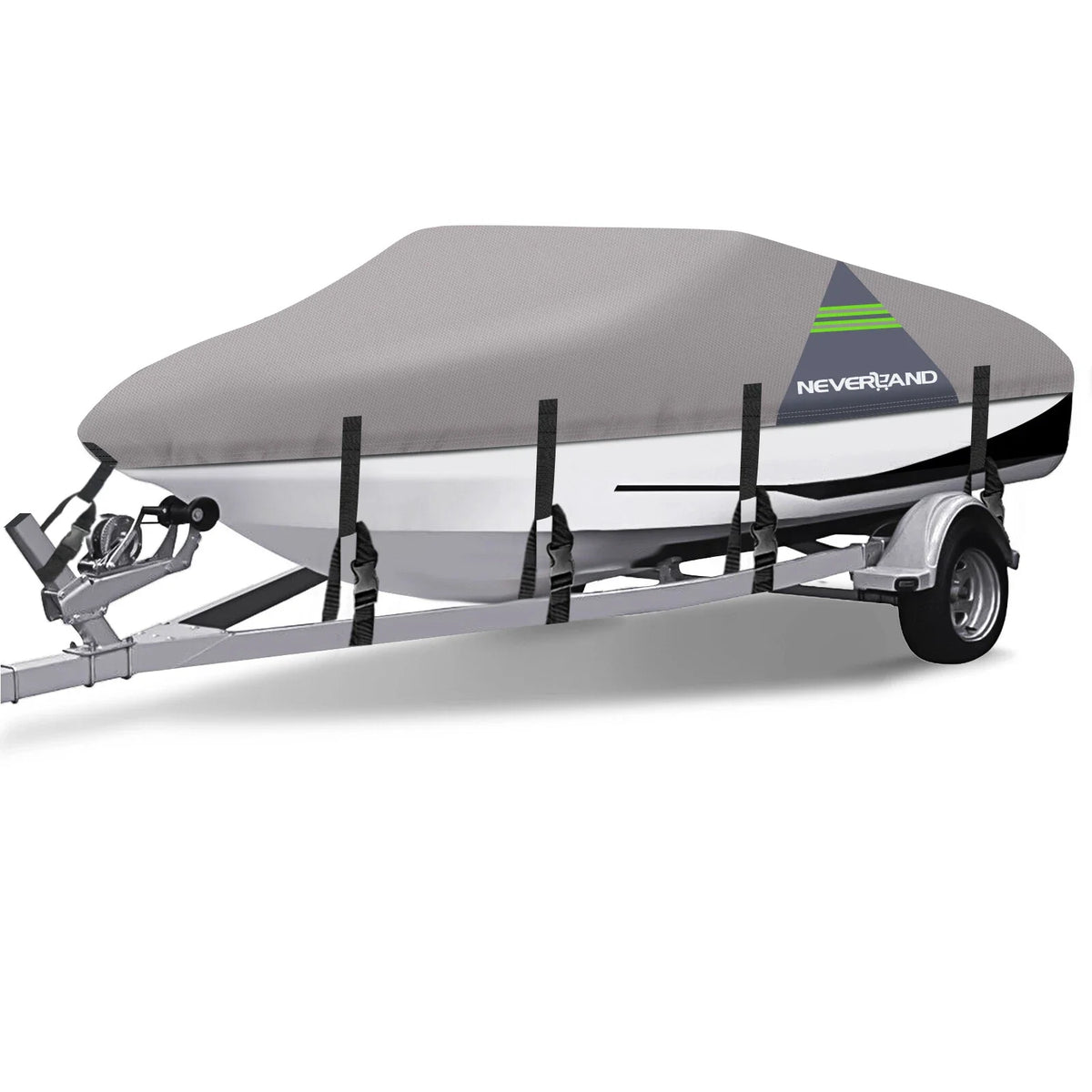 Pontoon Boat Cover Waterproof Anti-UV Heavy Duty 90" for Neverland