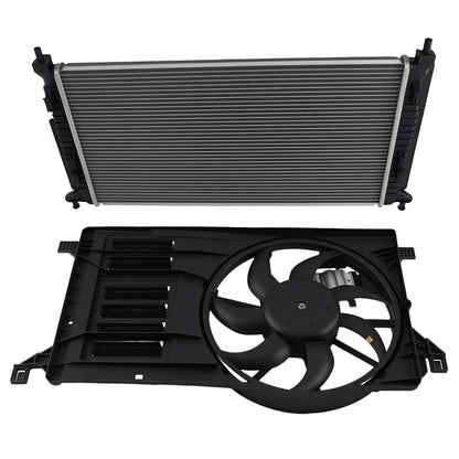 Radiator and Cooling Fan for Mazda 3 (2010–2013)