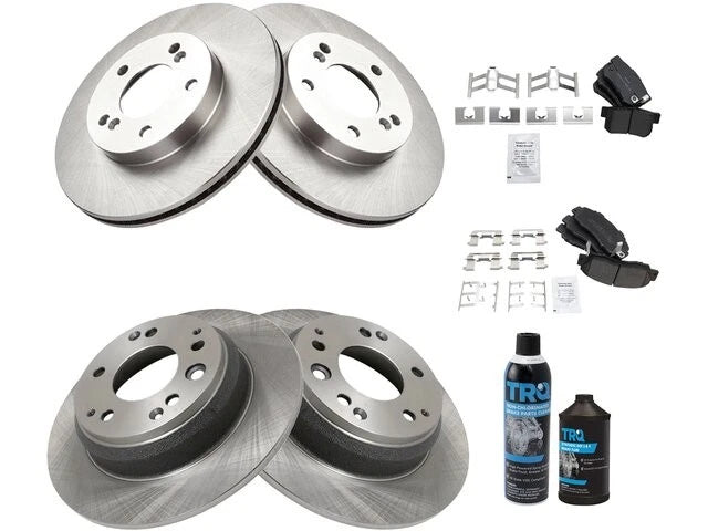 Brake Pad and Rotor Kit for Acura RL (1996–1998) 45731VWMN