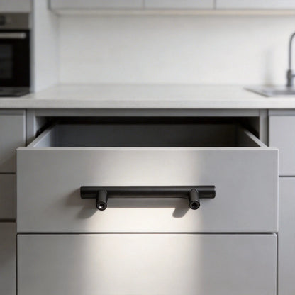 Stainless Steel Black Handle for Cabinet Drawer Dresser Wardrobes
