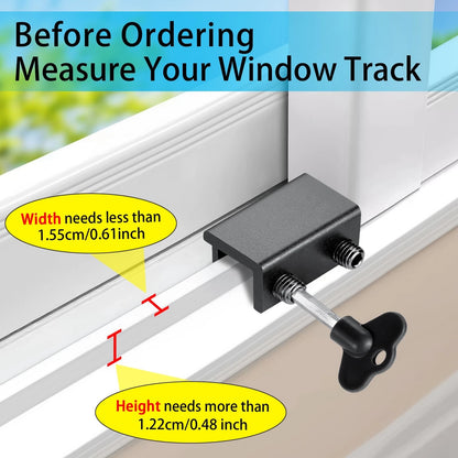 4X ZRFCXE Window Locks for Sliding Doors (No Year Range Specified)