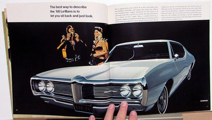 1968 Pontiac GTO Tempest LeMans Grand Prix Sales Brochure
