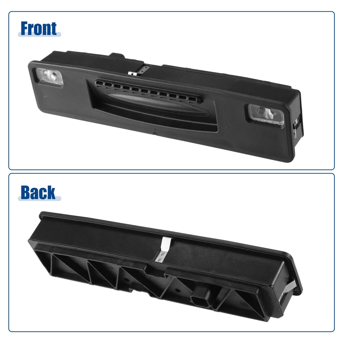 Rear Trunk Tailgate Lock Release Handle Button for Ford Fiesta (2017–2023)
