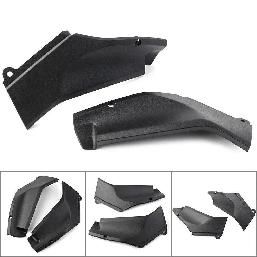 2PC Air Duct Cover Fairing Tube for Yamaha YZF R1 (1998–2001) ABS Black