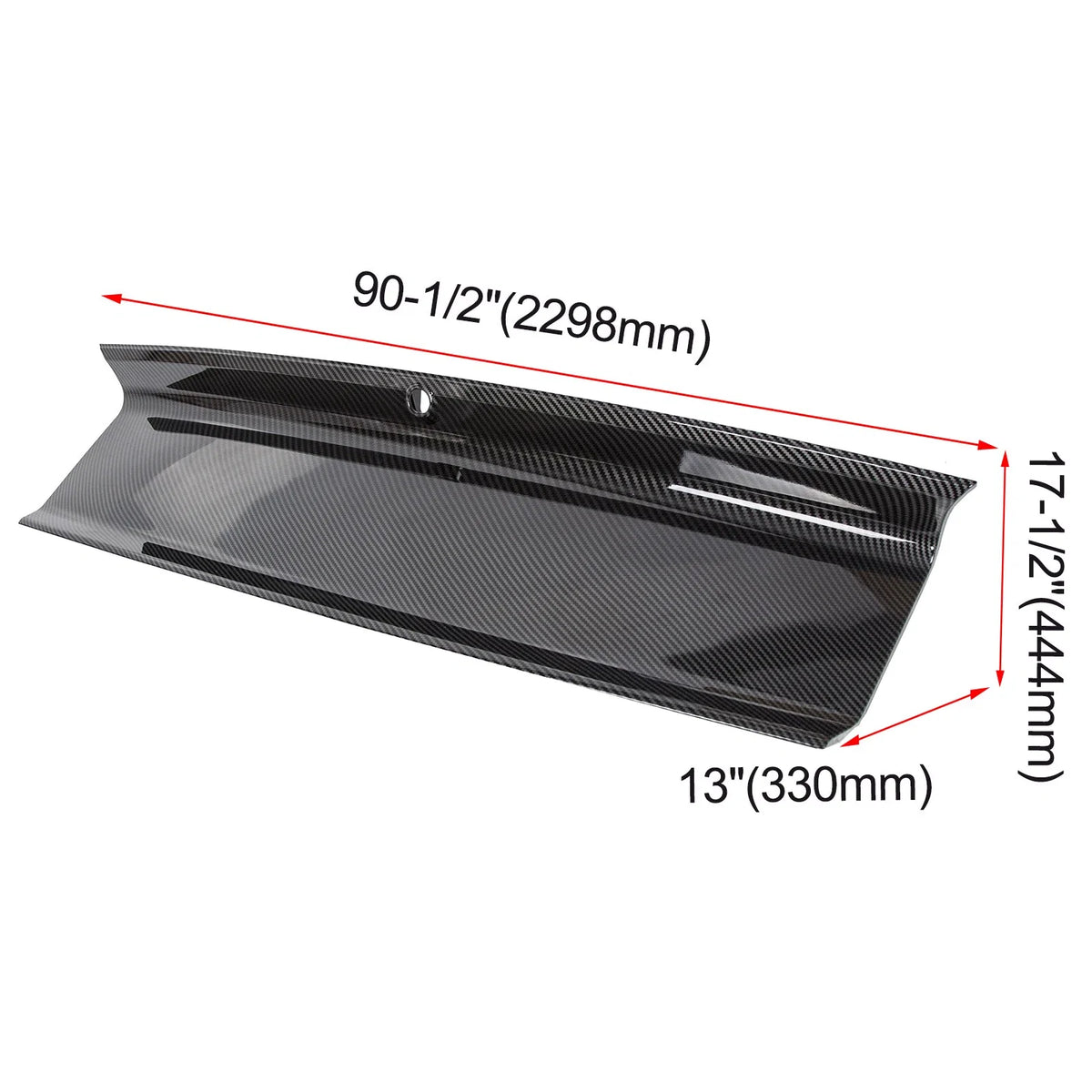 Carbon Fiber Look Trunk Panel for Ford Mustang (2015–2023)