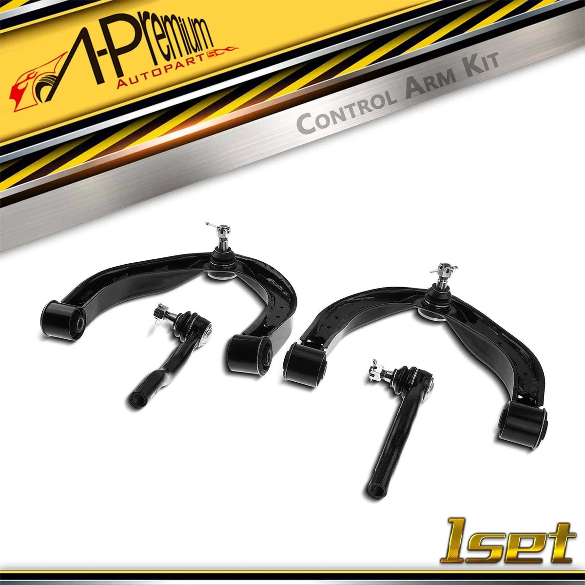 Set of 4 Front Upper Control Arms w/ Ball Joints for Nissan Infiniti (54525-7S000, 54525-ZQ00A)