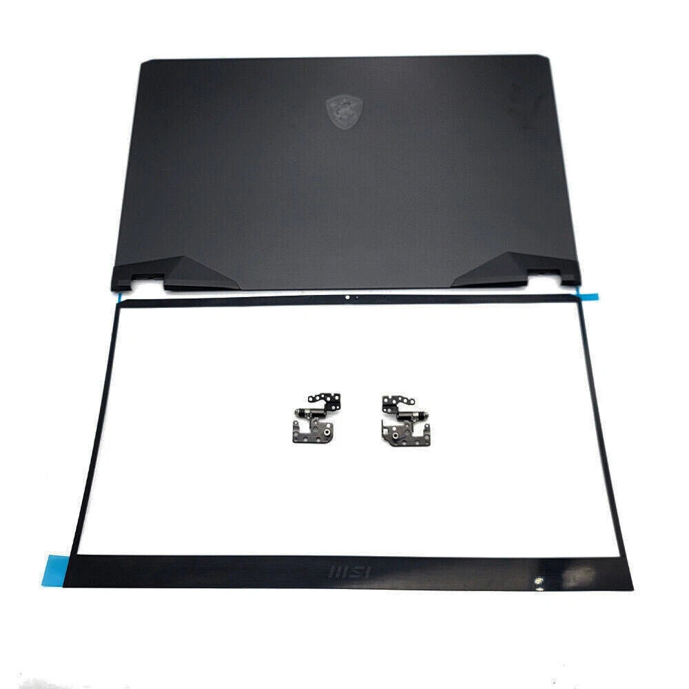 Top Back Cover + Bezel + Hinges for MSI GE76 GP76 (2021–2022)