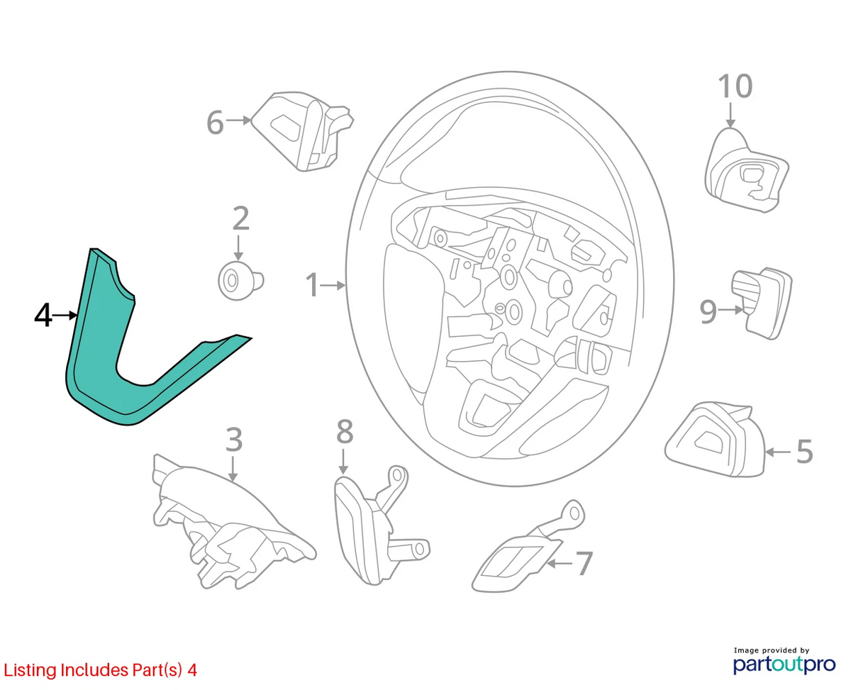 Cover for Ford (DP5Z3D758AA)