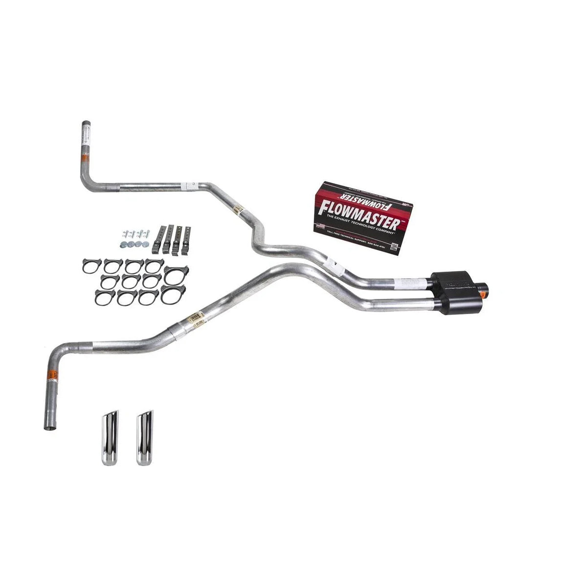 Dual Exhaust Pipe for Silverado 1500/2500/3500 (1999–2006) Flowmaster Super 10