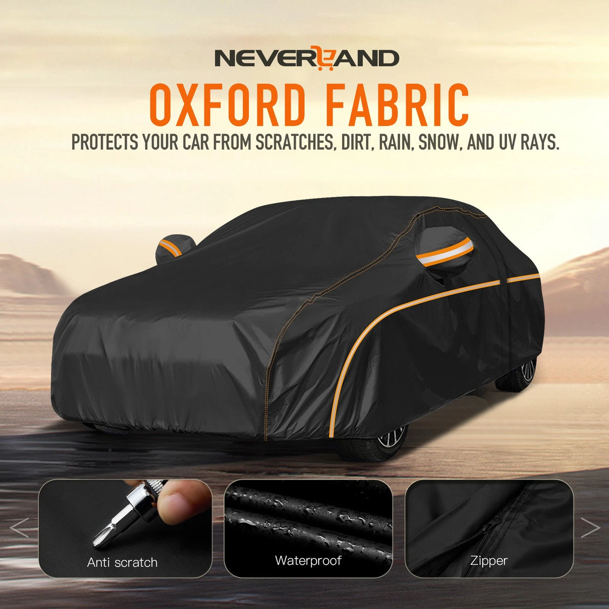 XXL Car Cover for Sedan (197"-209") NEV A52-41-3-XXL