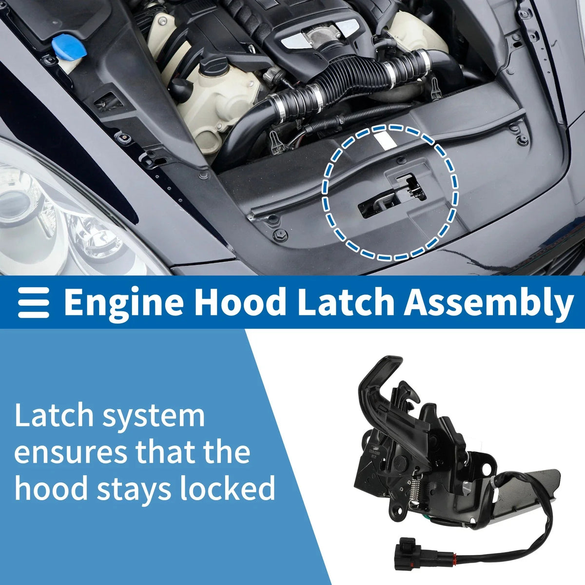Hood Latch Assembly for Toyota Corolla (2019–2024) No. 5351002A80