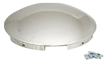Front Hub Cap 5 Even Notches for Steel Wheel 7/16" Lip #20094