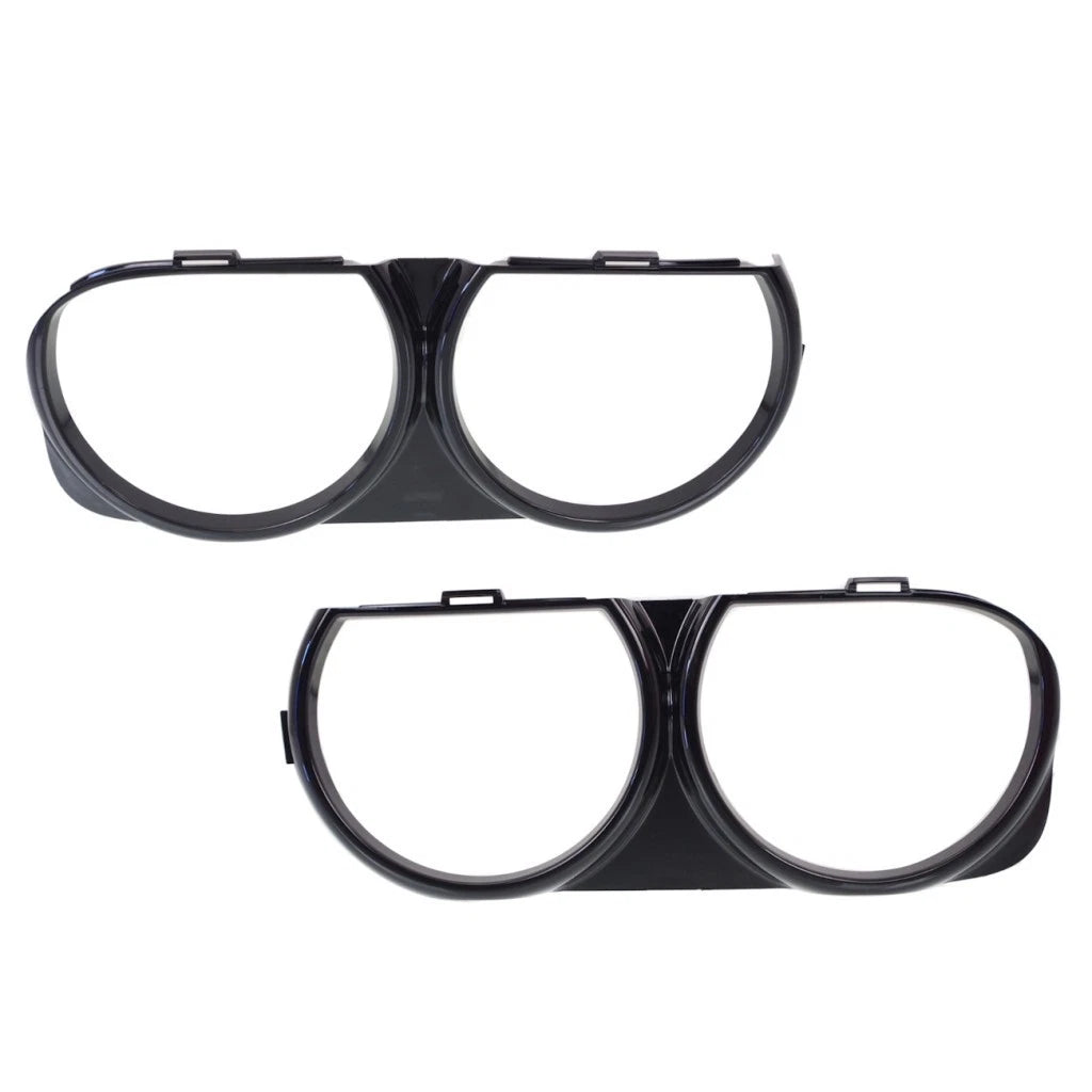 Set of 2 Headlight Bezels for Dodge Challenger (2015–2023) CLX-M0-USA-SET-REPD111903-CL360A70, CH2511101, CH2510101