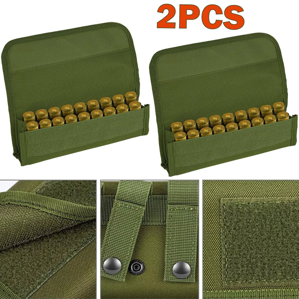 2X Tactical Molle 18 Rounds Ammo Pouch for Shotgun Shells