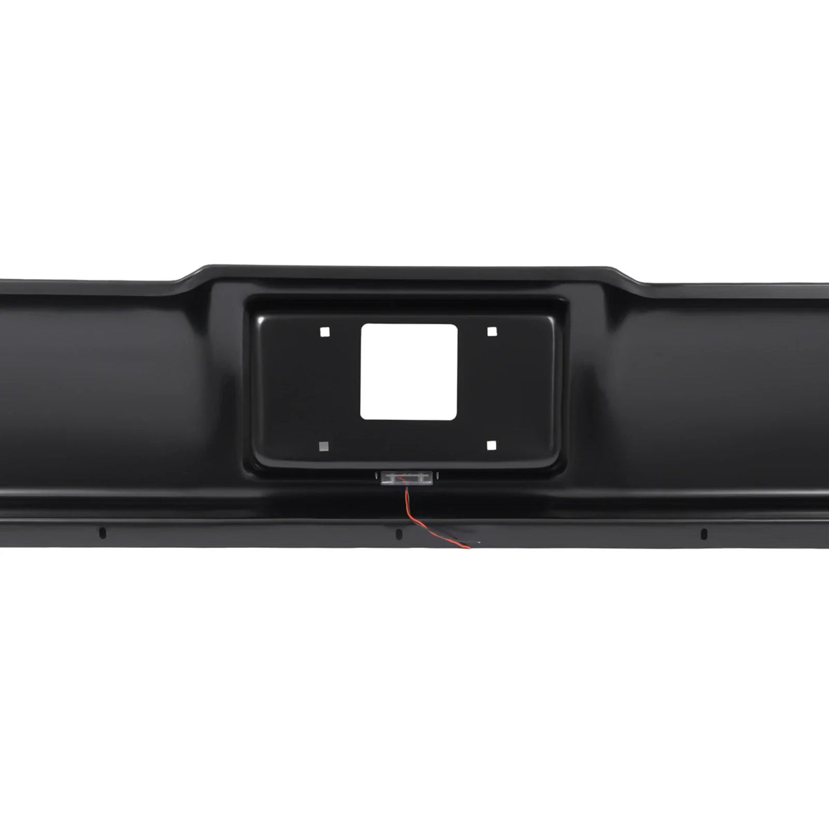 Black Rear Steel Roll Pan for Chevrolet GMC C1500 K1500 (1988–1998)