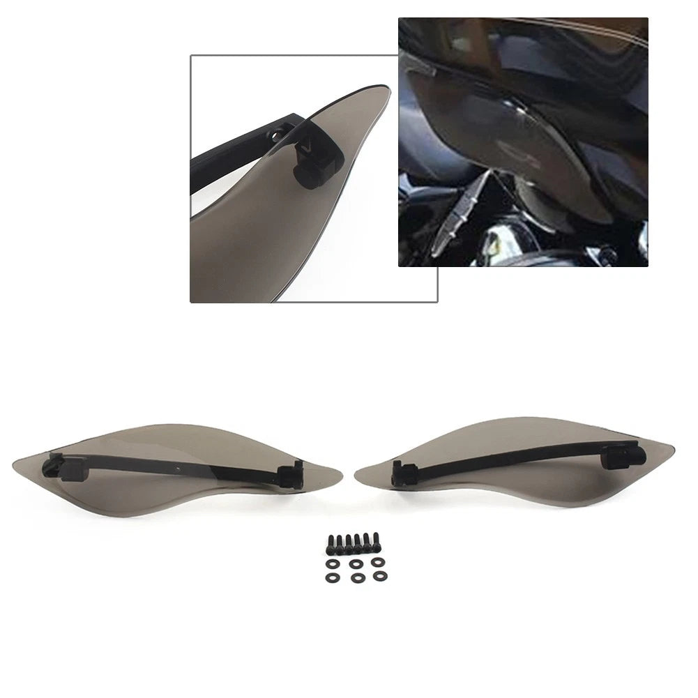 Adjustable Fairing Air Deflectors for Harley Electra Glide Street Glide (2014–Present)