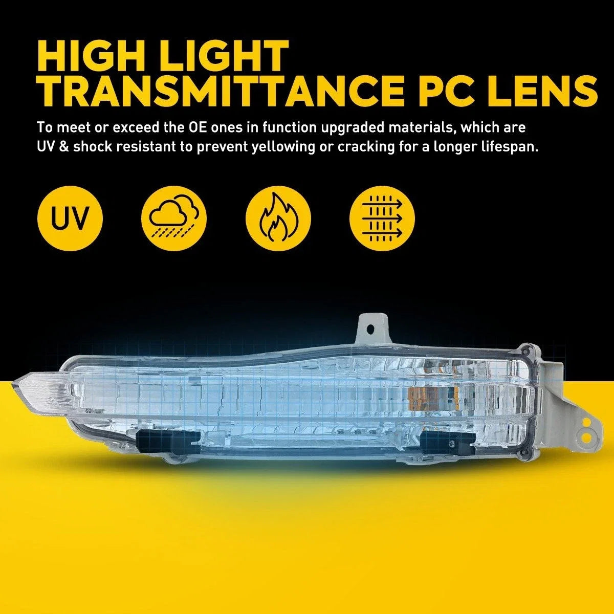 Turn Signal Light for Honda Pilot (2019–2022) HO2530133 33350TG7A21 PY