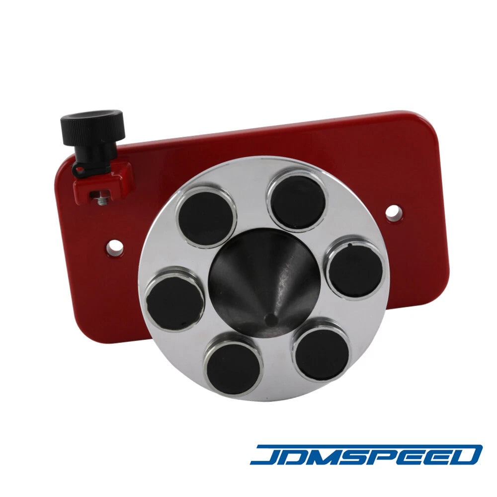 Red Magnetic Wall Mount Blade Balancer for Zero Turn Mowers (42-047)