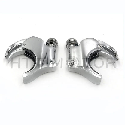 2X Windshield Clamps for Harley Dyna Street Bob XL1200X (2011–2023) Chrome