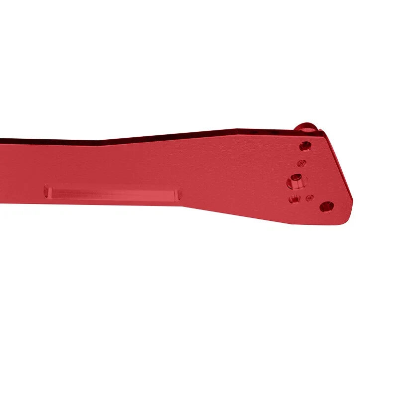 Rear Lower Chassis Tie Subframe Brace Bar Red for Honda Civic EG (1992–1995)