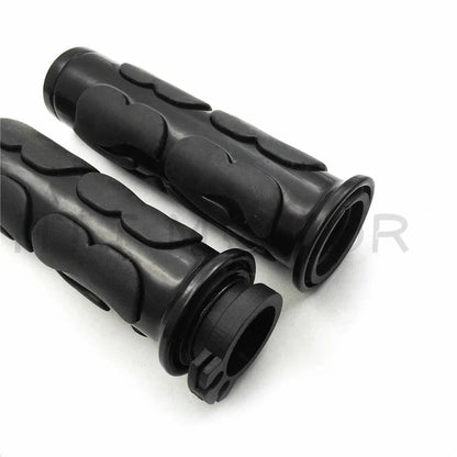Black Flame Hand Grips 1" 25mm for Kawasaki Drifter 1500/Nomad 1500 (All)