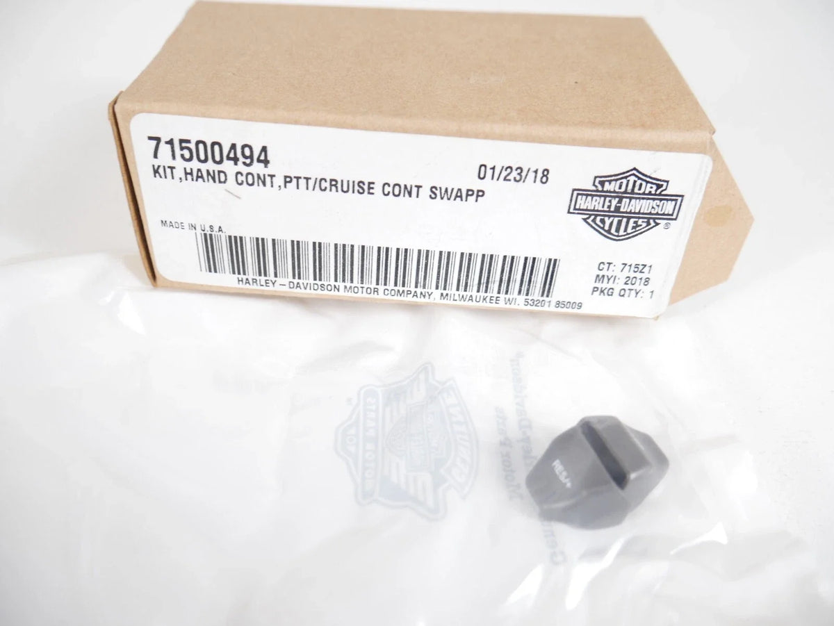Genuine PTT & Cruise Switch Cover Button for Harley Davidson CVO (2018–2023) 71500494