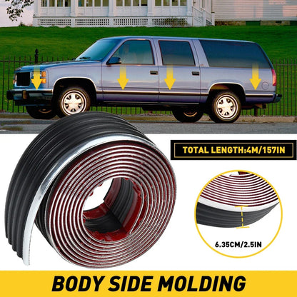 Chrome Body Side Molding for Chevrolet GMC C/K Pickup Truck (1988–1999)