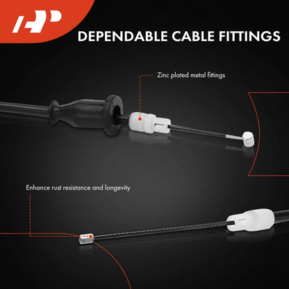 Parking Brake Cable for Chrysler Town & Country, Dodge (2006–2007)