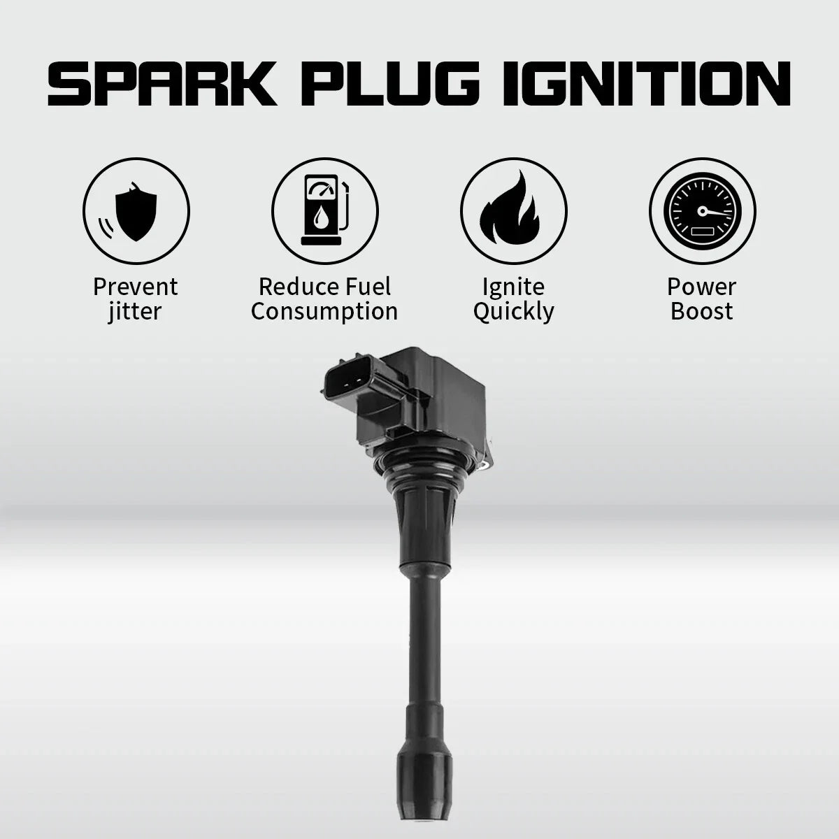 OEM Ignition Coil 22448-JA00C UF549 for Nissan Altima Rogue Sentra Versa Cube (–)