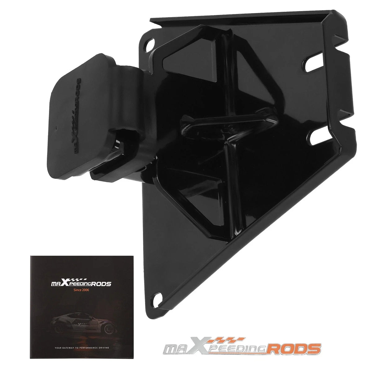 2" Bolt-On Hitch for Kawasaki Brute Force 650/750 (2005–2023) Black Steel