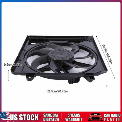 Radiator Cooling Fan Assembly for Jeep Wrangler (2012–2017) 68143894AA, CH3115188