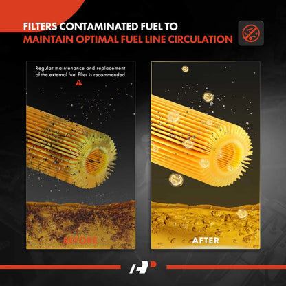 Fuel Filter for Chrysler Sebring, Dodge Avenger, Eagle Talon, Mitsubishi (3159000, MR188221, 25313814, 33551)