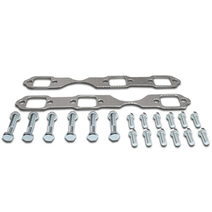 Exhaust Manifold Header Gasket + Bolts for GMC Sonoma S10 Blazer Jimmy (1996–2001)