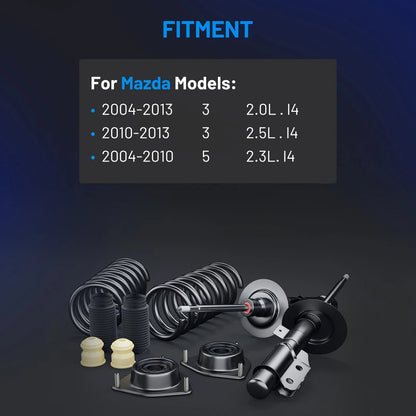 Front Complete Struts and Shocks for Mazda 3 and Mazda 5 (2004–2013)