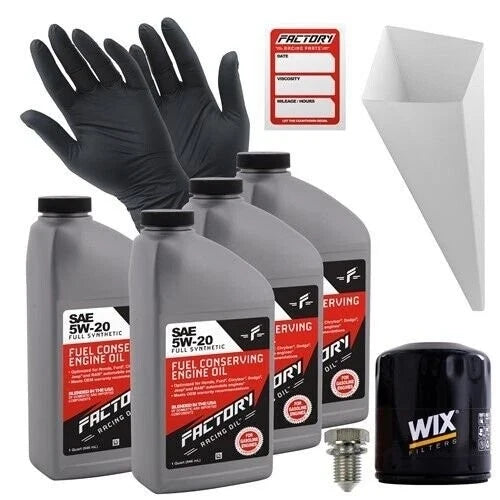 5W20 Oil Change Kit for Mazda B2300 2.3L L4 (2006–2010)