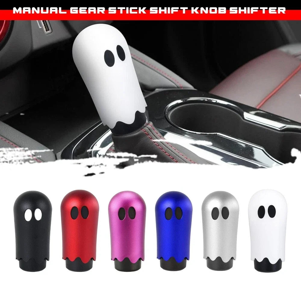 JDM Ghost Manual Gear Shift Knob for Universal Fit (Halloween Theme)