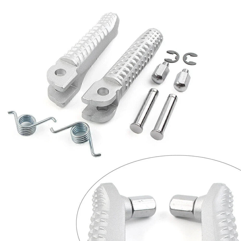Foot Pegs Footrest Set of 2 for BMW S1000RR (2015–2017) Silver