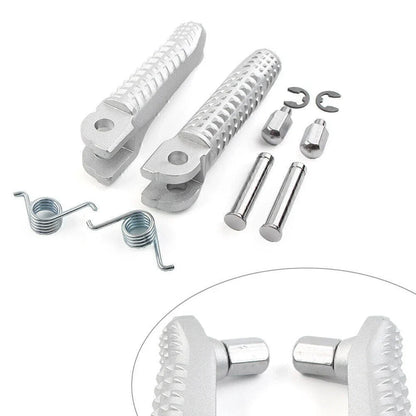 Foot Pegs Footrest Set of 2 for BMW S1000RR (2015–2017) Silver