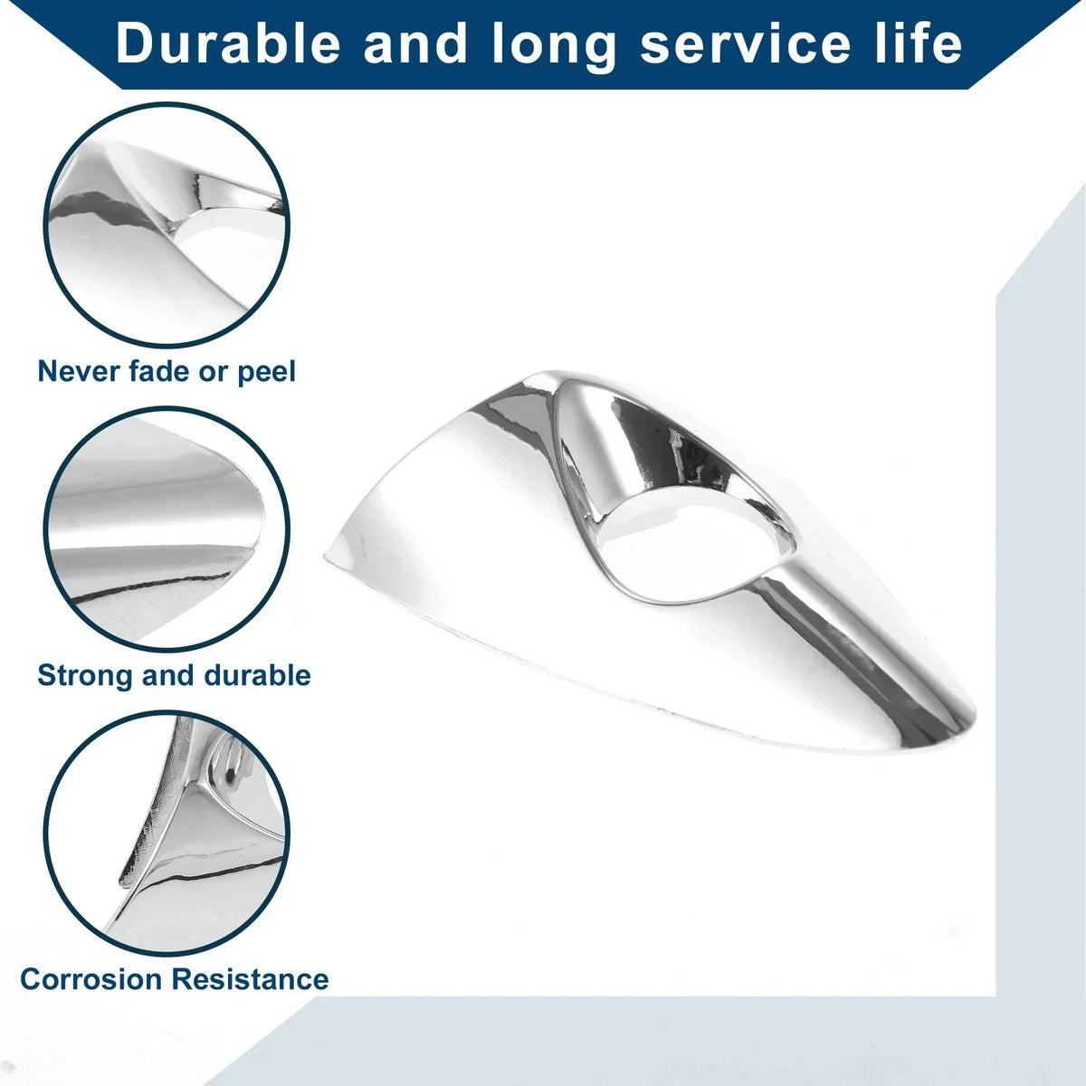 Exterior Door Handle Cover Trim for Hyundai Elantra (2011–2016)