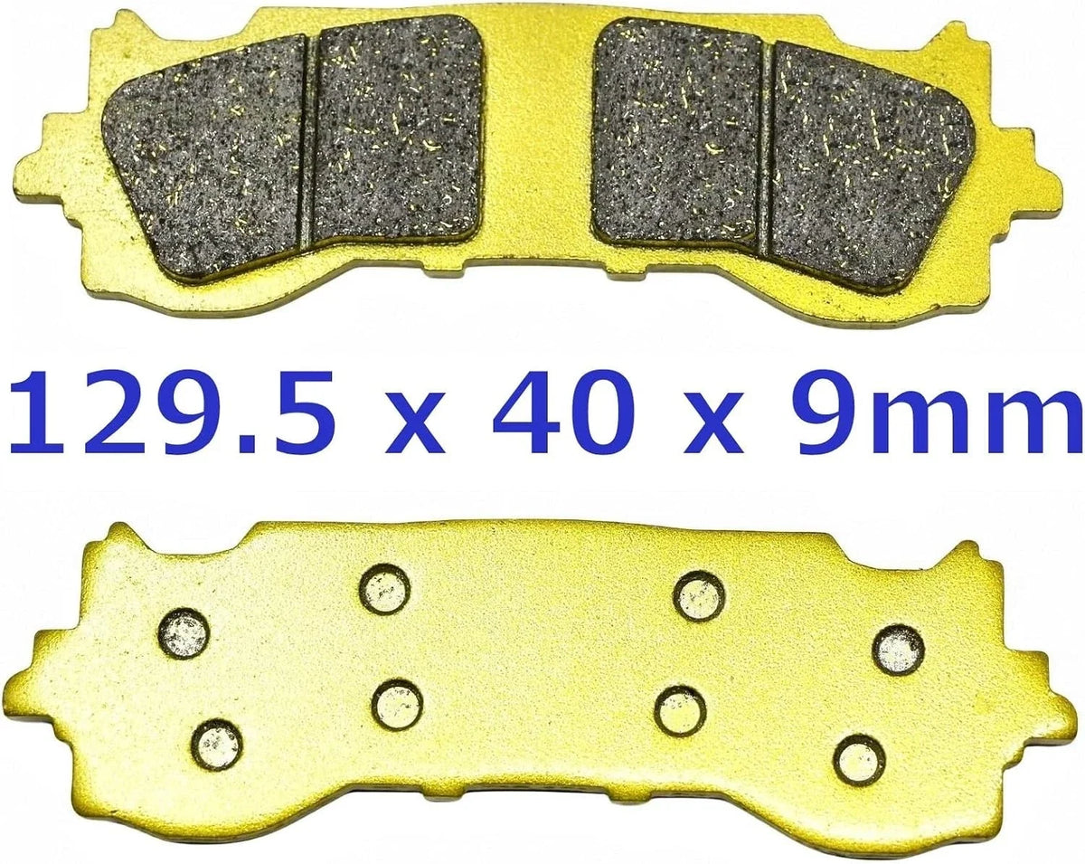Set of 2 MC Front Rear Brake Pads for Honda GL 1800 Goldwing (2018–2026)