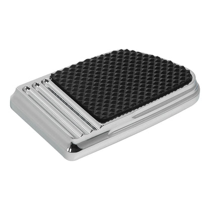 Chrome Brake Pedal Pad for Harley Dyna (1993–2017), Softail (1984–2017), Sportster XL (2014–2022)