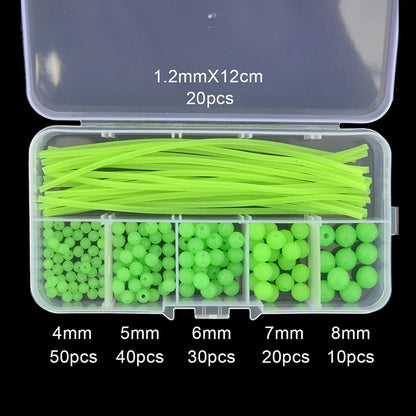 171 Plastic Luminous Beads Glow In The Dark Fishing Lures Tackle