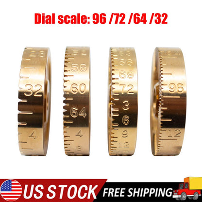 Gear Index Wheel Dial for Gem Stone Faceting Machine (1996–2023)