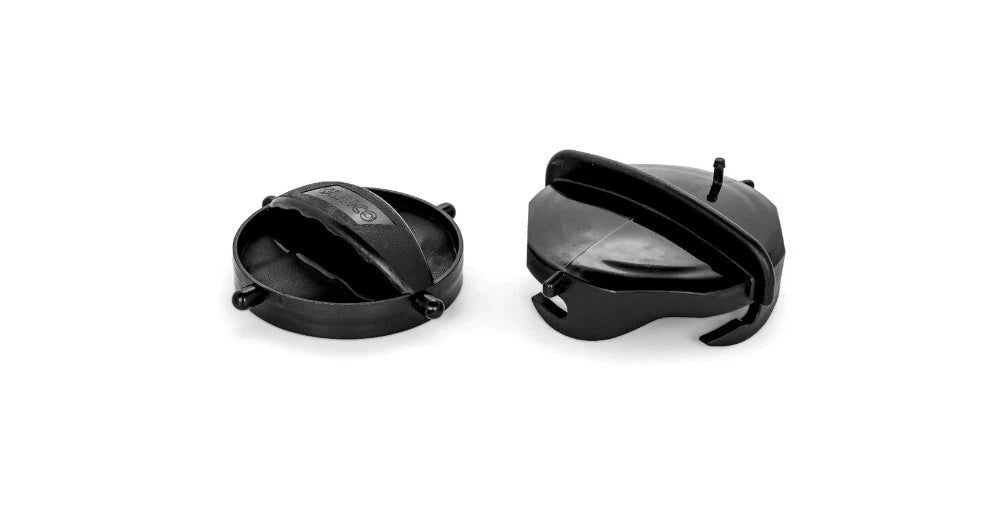 Set of 2 RV Sewer Hose Storage Caps for Lug and Bayonet (39752)
